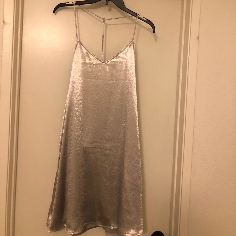 Silver dress